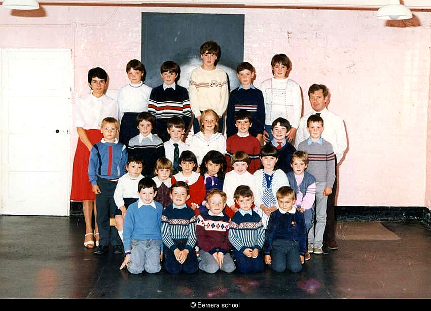 Bernera school 1985