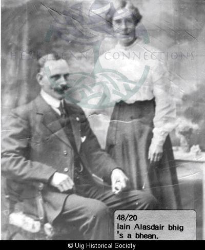 John Mackenzie and his wife Ann/Peggy Morrison